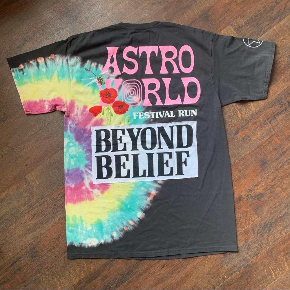NWT Travis Scott Astroworld Festival Run Tee